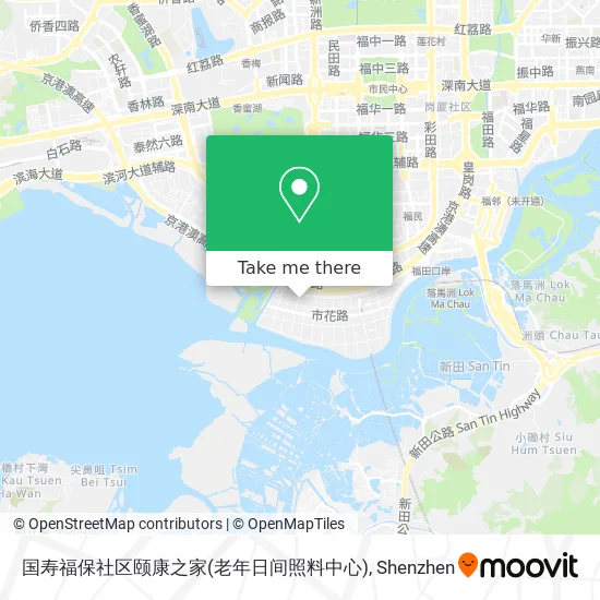 国寿福保社区颐康之家(老年日间照料中心) map