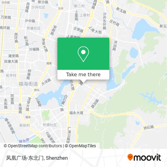 凤凰广场-东北门 map