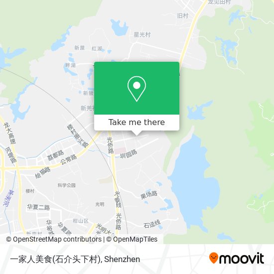 一家人美食(石介头下村) map
