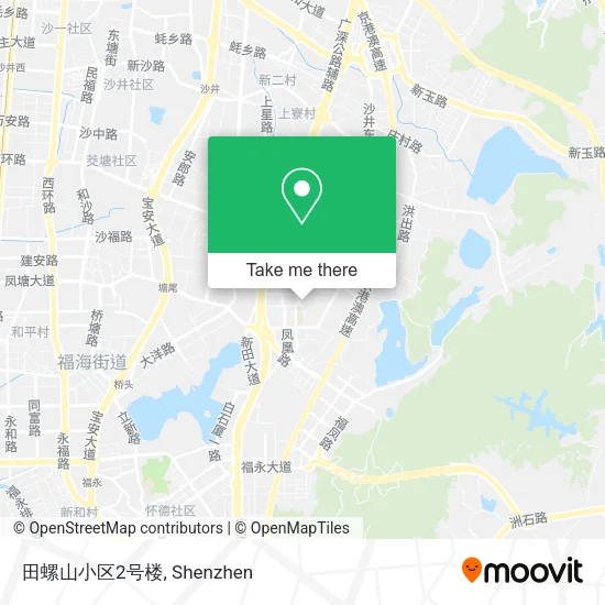 田螺山小区2号楼 map