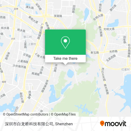 深圳市白龙桥科技有限公司 map