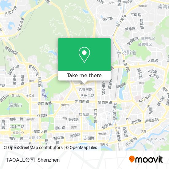 TAOALL公司 map