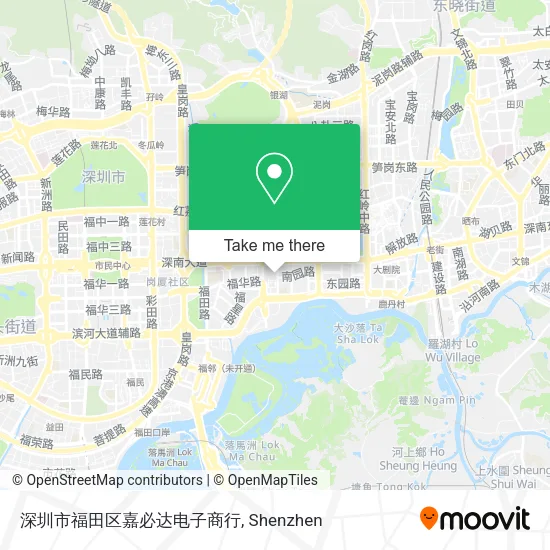 深圳市福田区嘉必达电子商行 map