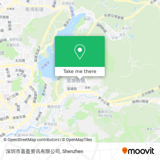 深圳市嘉盈资讯有限公司 map