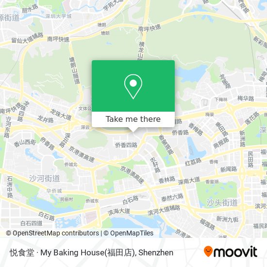 悦食堂 · My Baking House(福田店) map
