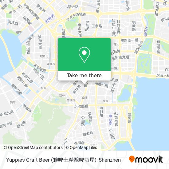 Yuppies Craft Beer (雅啤士精酿啤酒屋) map