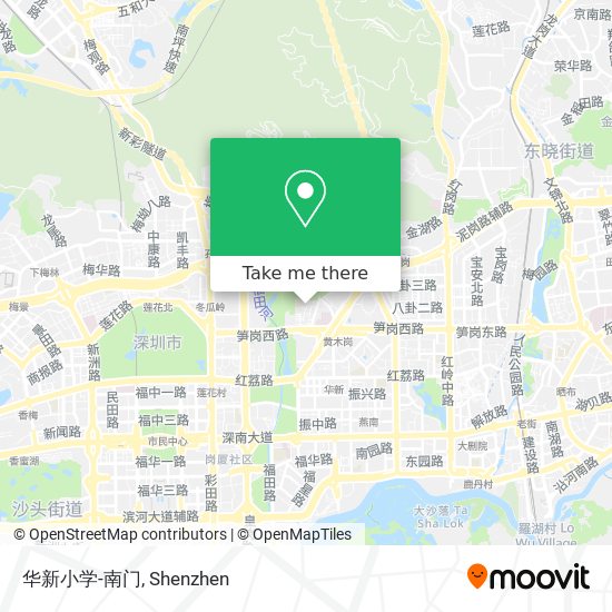 华新小学-南门 map