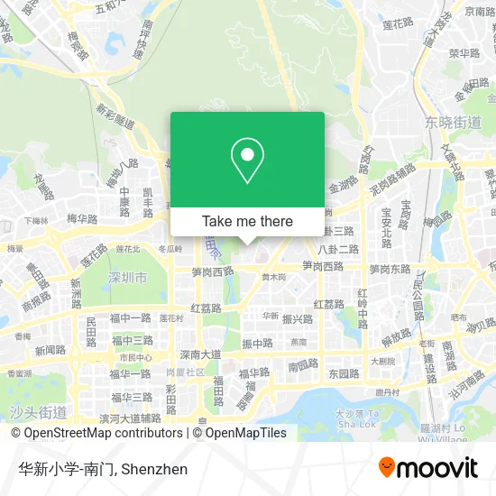 华新小学-南门 map