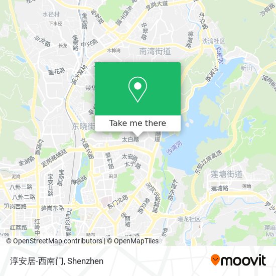 淳安居-西南门 map