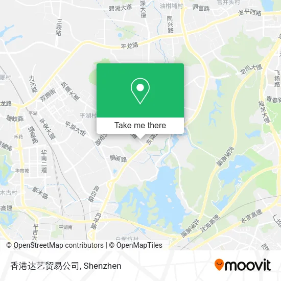 香港达艺贸易公司 map