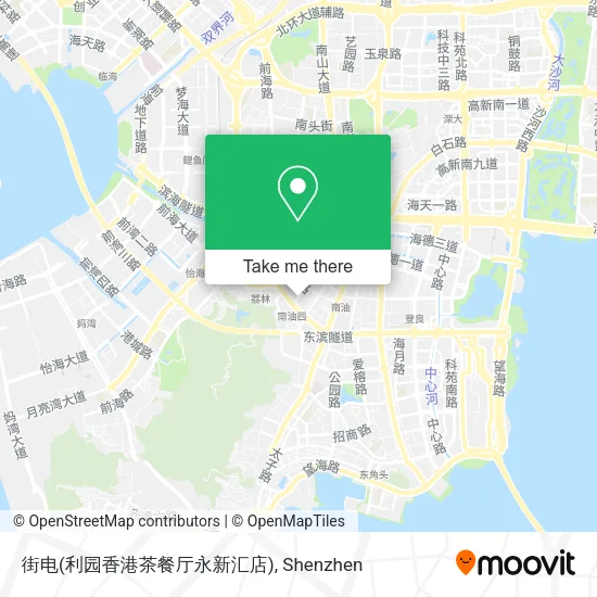 街电(利园香港茶餐厅永新汇店) map