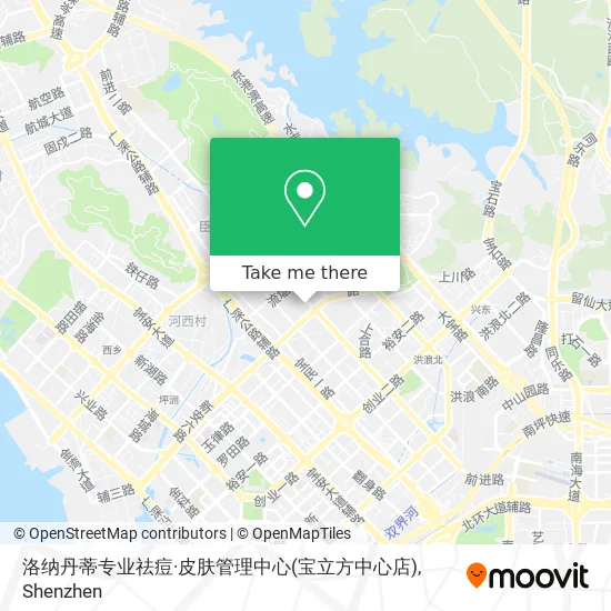 洛纳丹蒂专业祛痘·皮肤管理中心(宝立方中心店) map