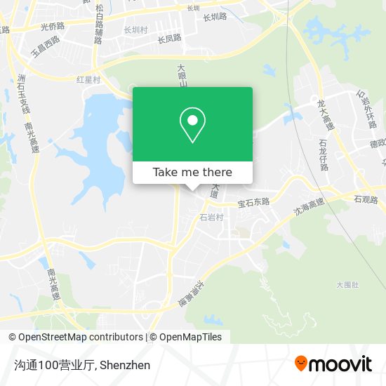 沟通100营业厅 map