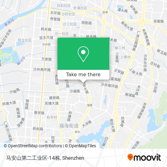 马安山第二工业区-14栋 map