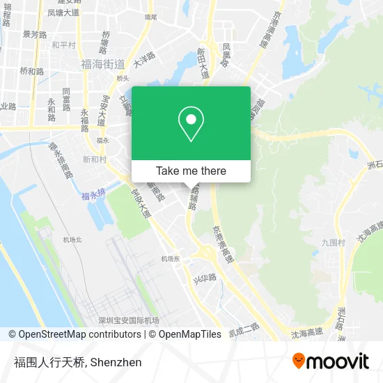 福围人行天桥 map