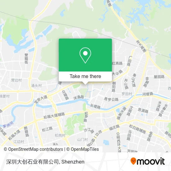 深圳大创石业有限公司 map