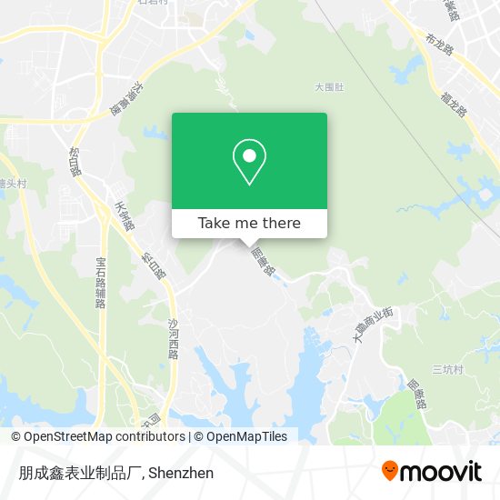 朋成鑫表业制品厂 map