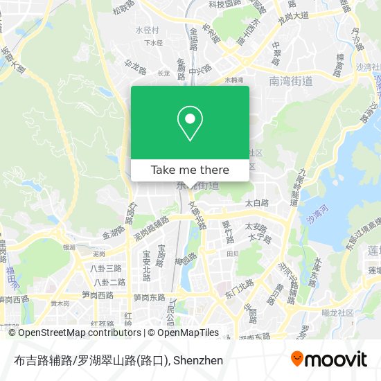 布吉路辅路/罗湖翠山路(路口) map