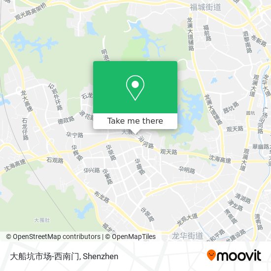 大船坑市场-西南门 map