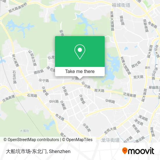 大船坑市场-东北门 map