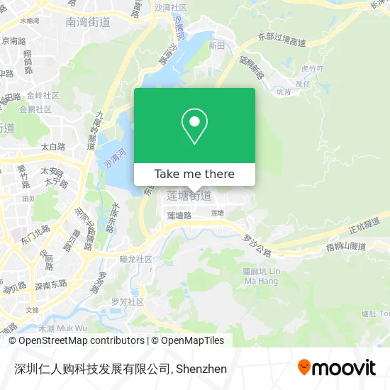 深圳仁人购科技发展有限公司 map