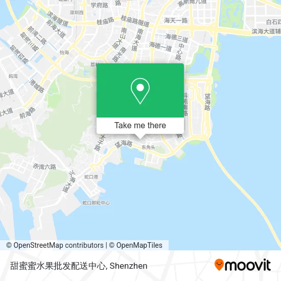 甜蜜蜜水果批发配送中心 map