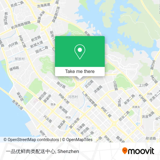 一品优鲜肉类配送中心 map