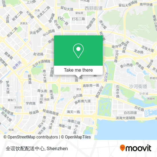 全谊饮配配送中心 map