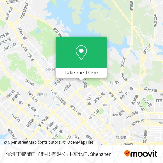 深圳市智威电子科技有限公司-东北门 map