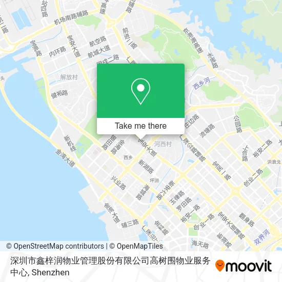 深圳市鑫梓润物业管理股份有限公司高树围物业服务中心 map