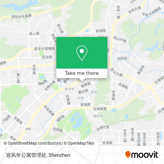 迎风年公寓管理处 map