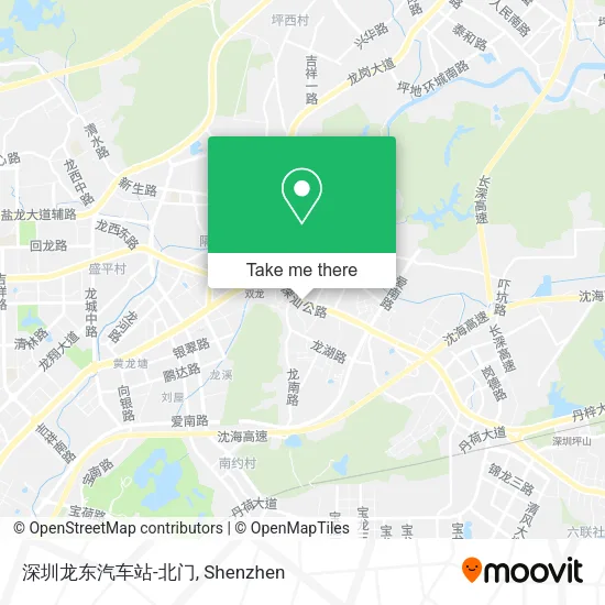 深圳龙东汽车站-北门 map