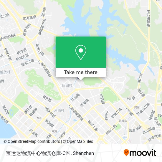 宝运达物流中心物流仓库-C区 map