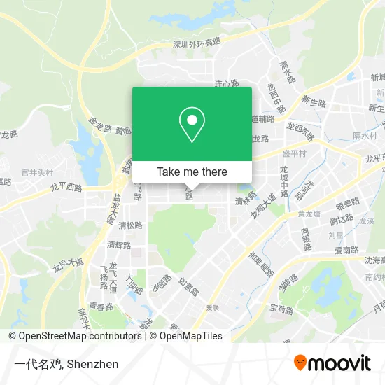 一代名鸡 map