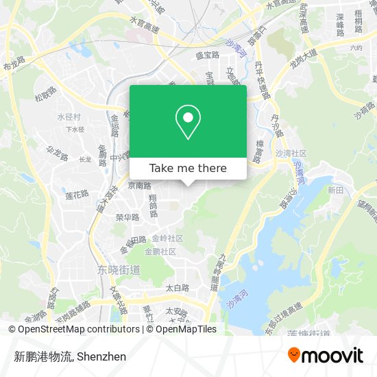 新鹏港物流 map