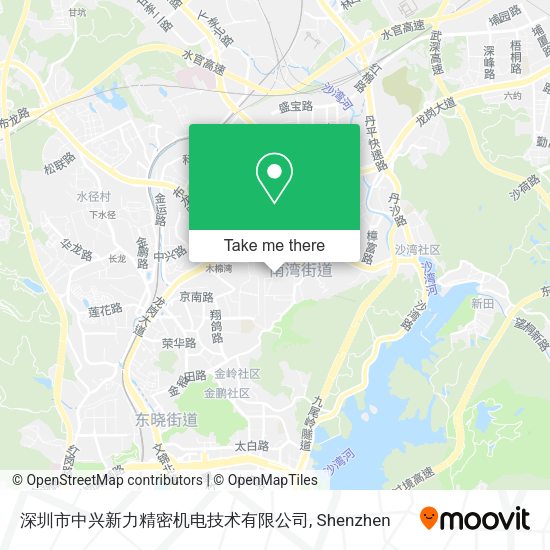 深圳市中兴新力精密机电技术有限公司 map