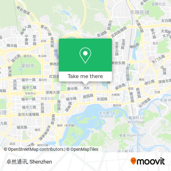 卓然通讯 map
