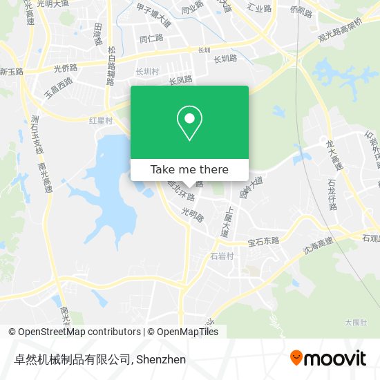 卓然机械制品有限公司 map
