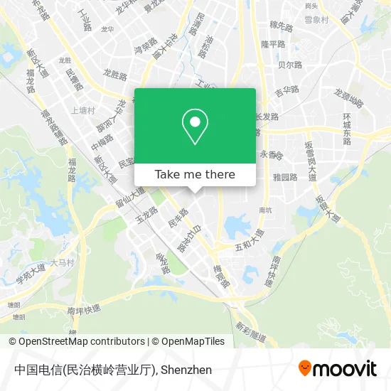 中国电信(民治横岭营业厅) map