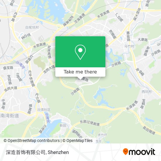 深造首饰有限公司 map