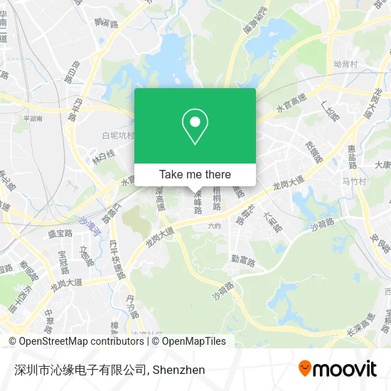 深圳市沁缘电子有限公司 map