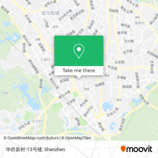 华侨新村-13号楼 map