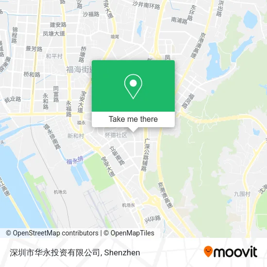 深圳市华永投资有限公司 map