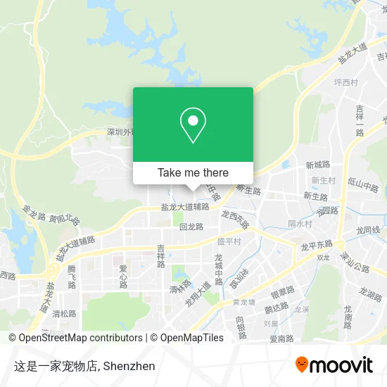 这是一家宠物店 map