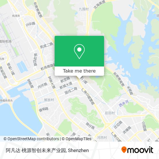 阿凡达·桃源智创未来产业园 map