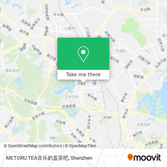 METORU.TEA音乐奶盖茶吧 map