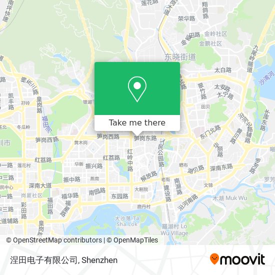 涅田电子有限公司 map