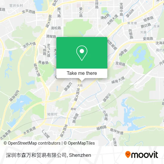 深圳市森万和贸易有限公司 map