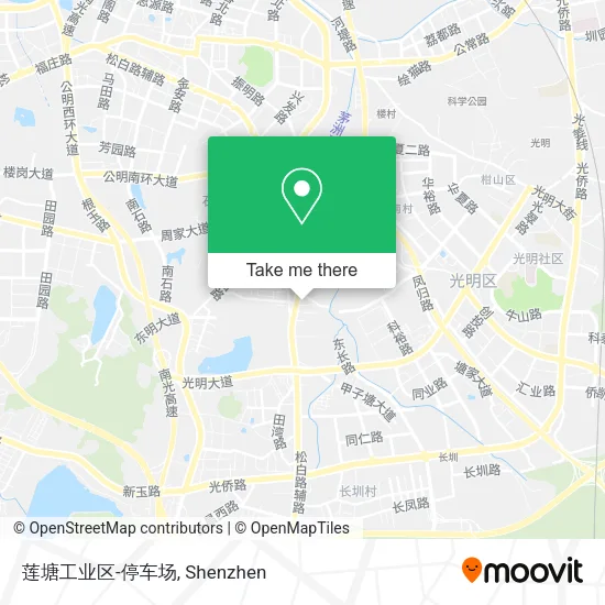 莲塘工业区-停车场 map