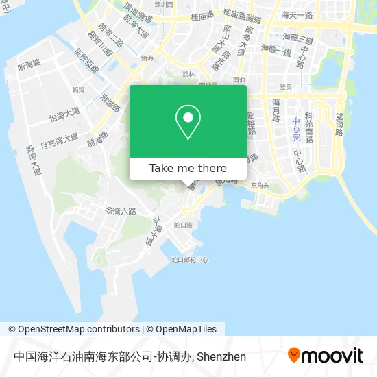 中国海洋石油南海东部公司-协调办 map